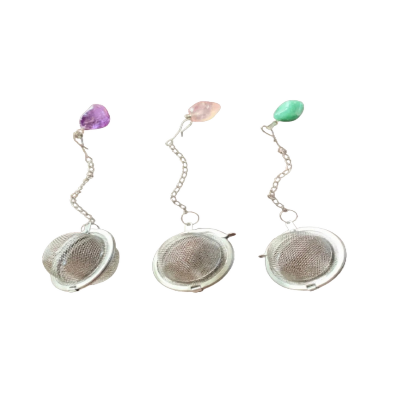 Infusor Aço Inoxidável - Esfera De Travamento 4,5 Com Pedra