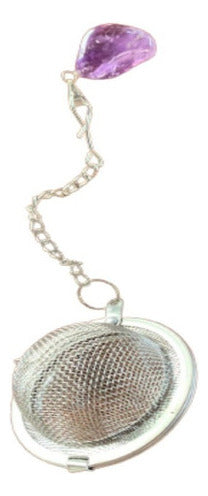 Infusor Aço Inoxidável - Esfera De Travamento 4,5 Com Pedra