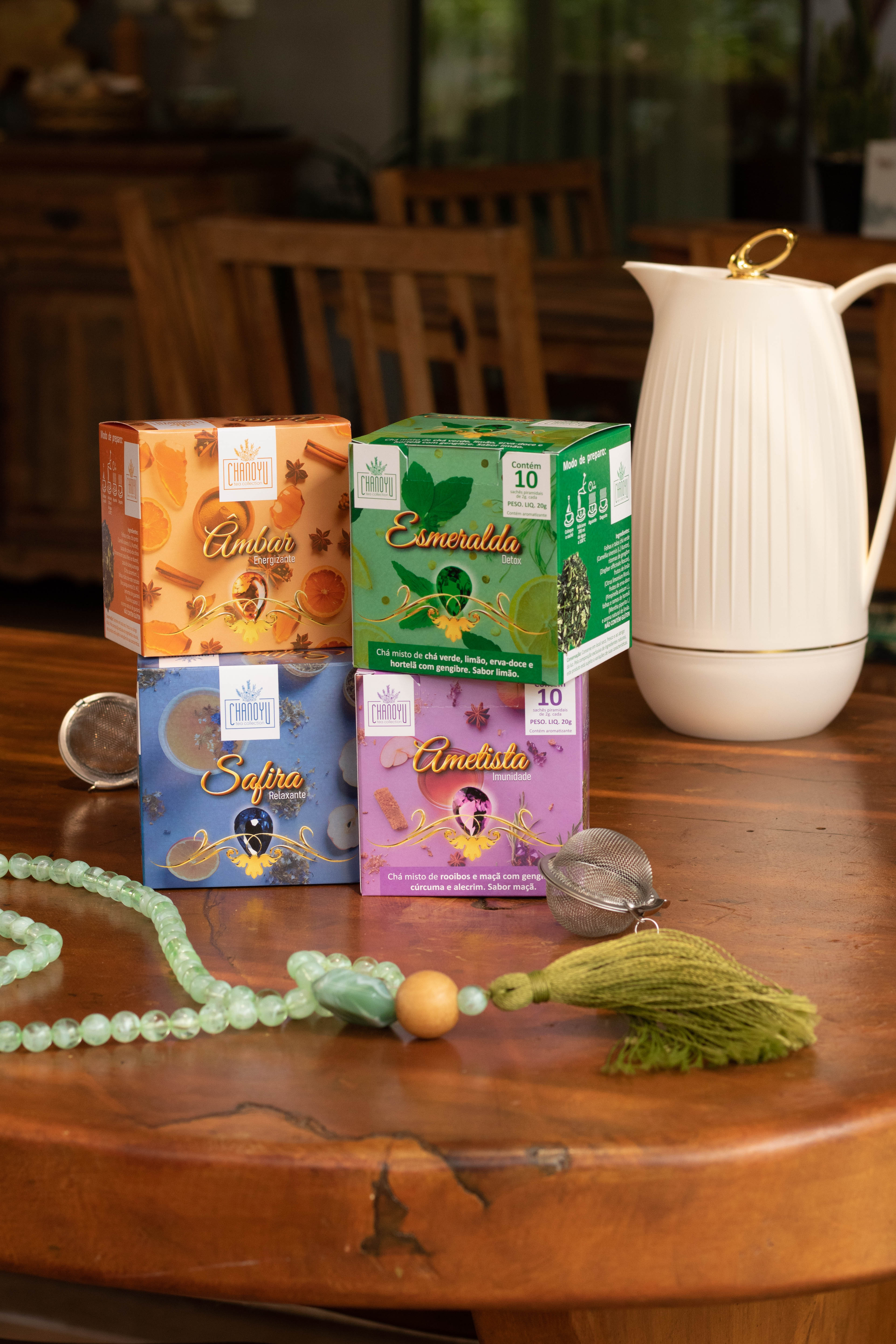 Kit Equilíbrio Total 4 blends Joias da Terra