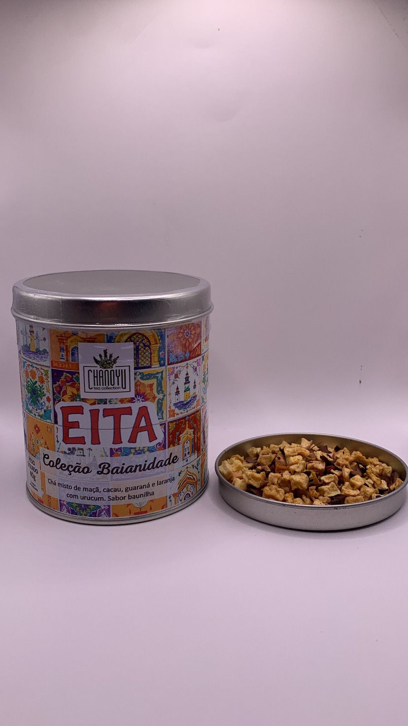 Baianidade Eita - chá misto de maçã, cacau, laranja, urucum