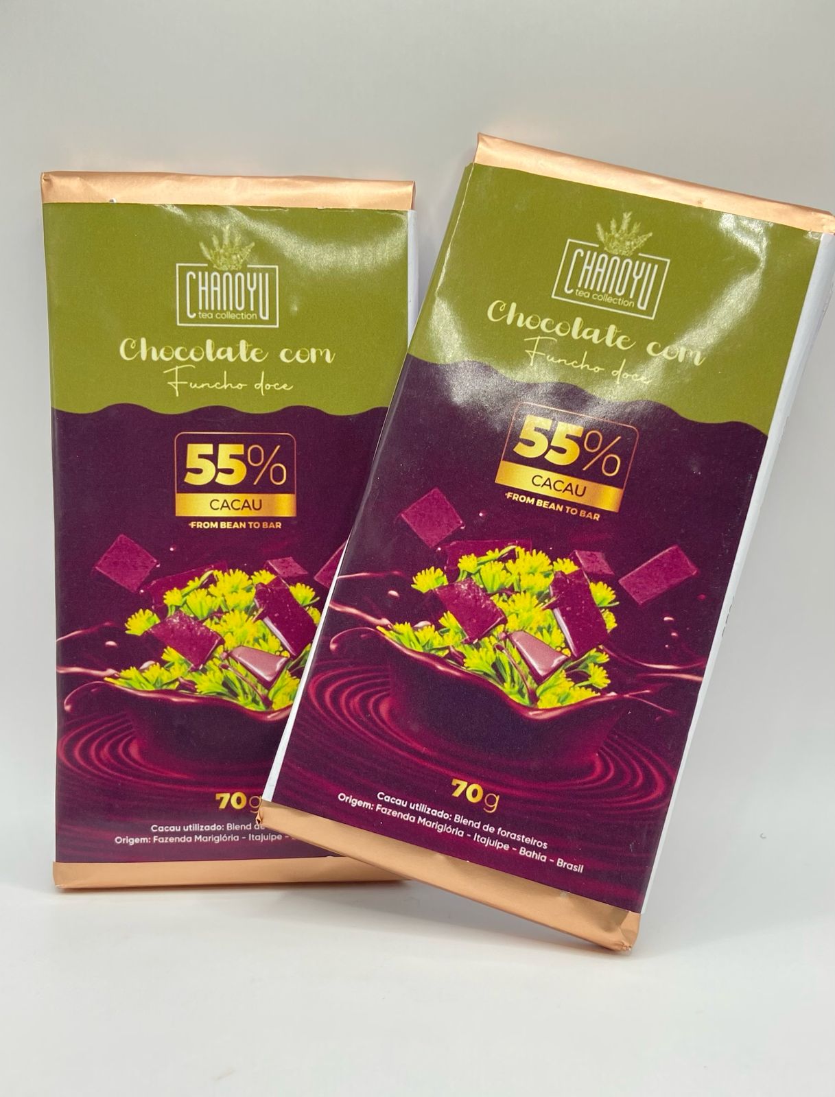 Chocolate funcho doce - 55% Cacau