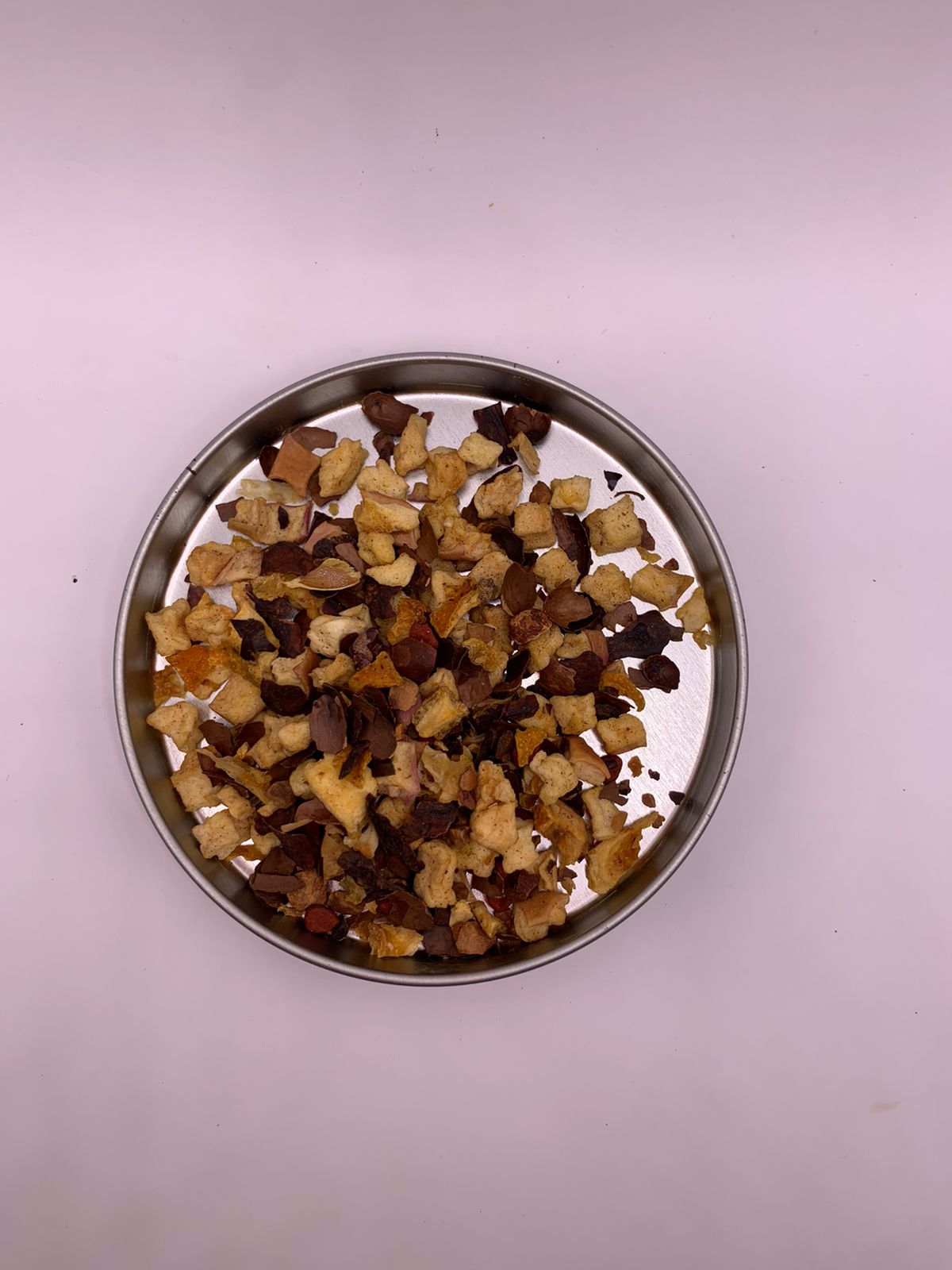 Baianidade Eita - chá misto de maçã, cacau, laranja, urucum