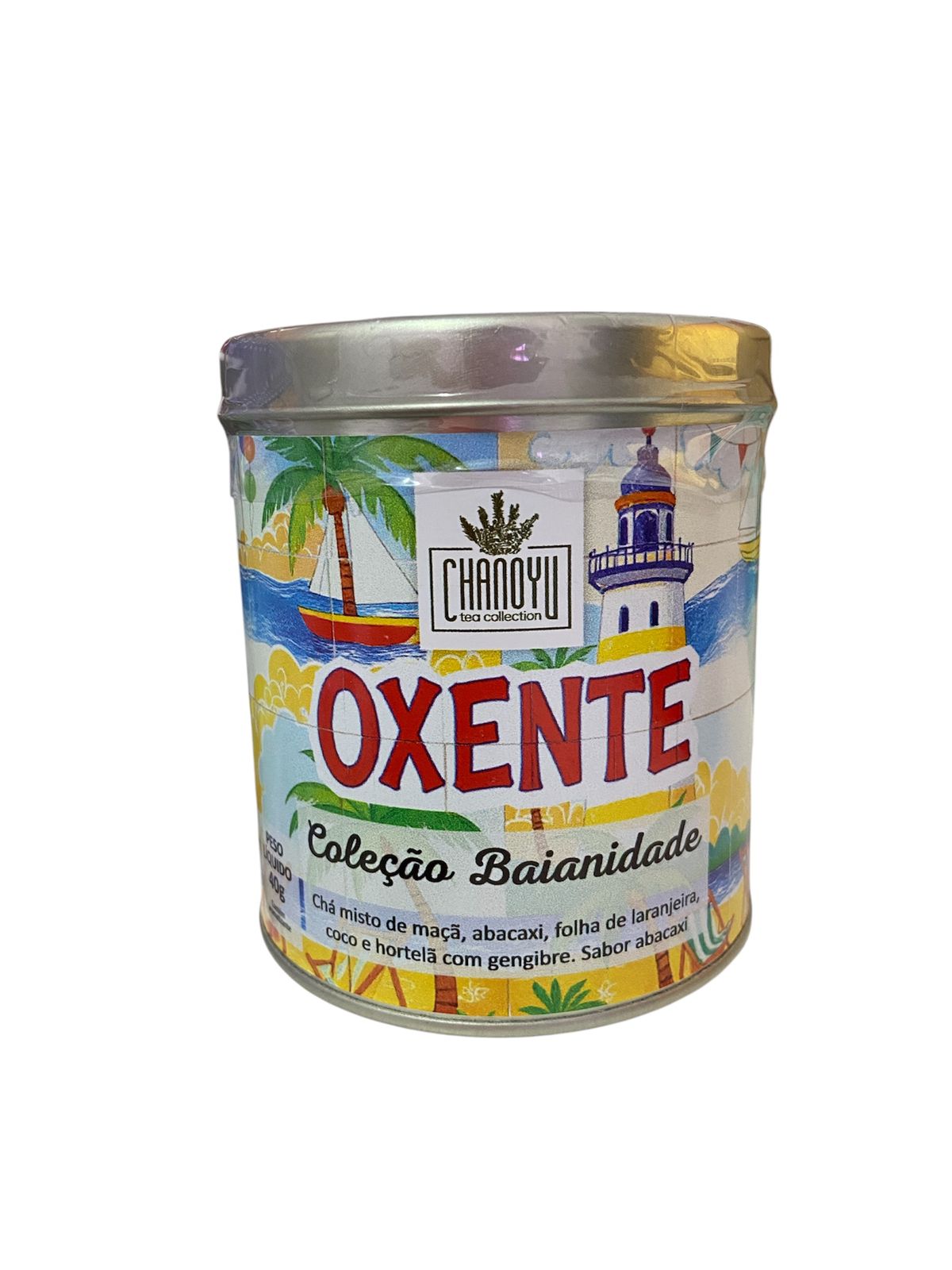 Baianidade Oxente - Chá misto de maçã, abacaxi, coco hortelã
